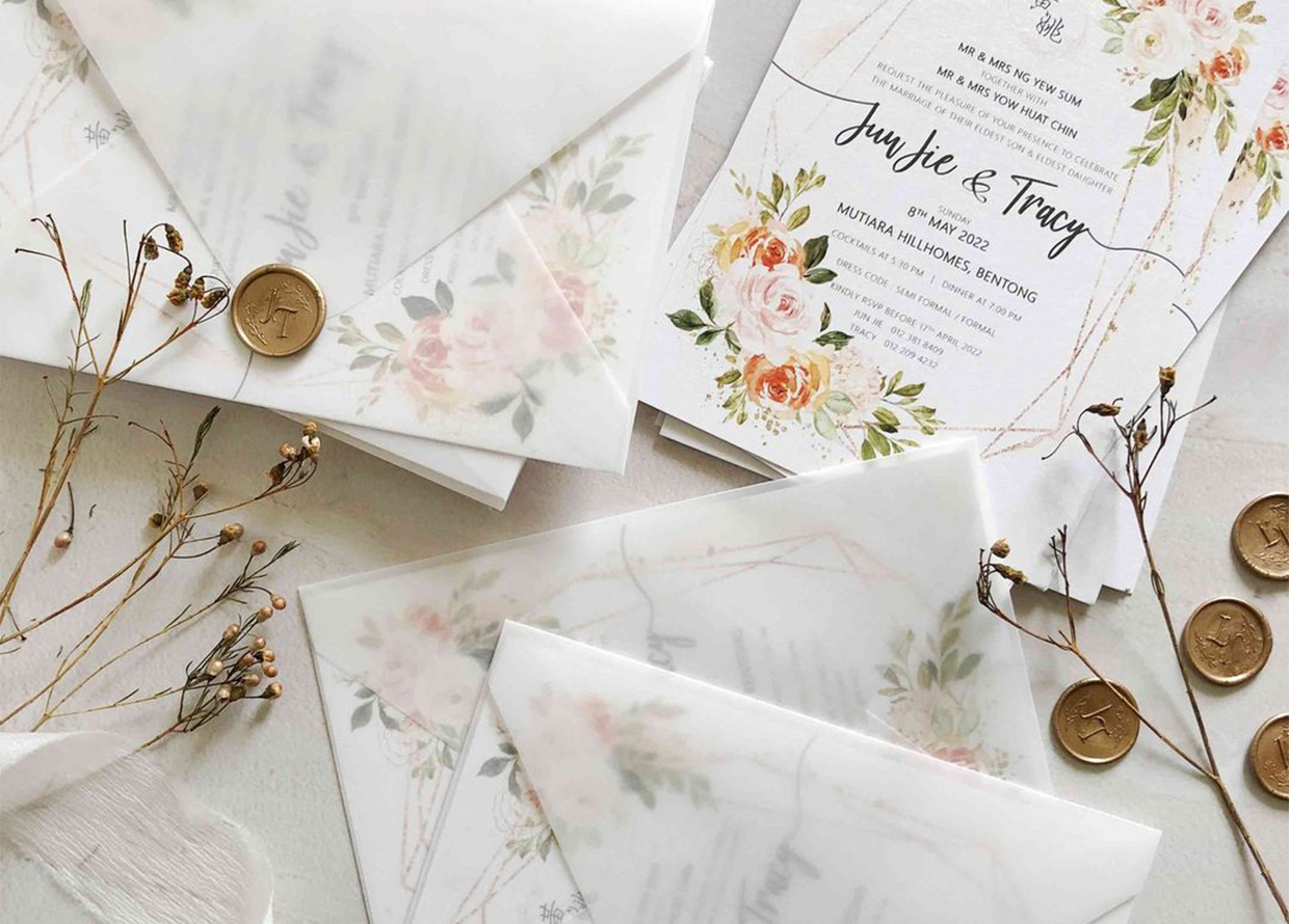 10 Places to customise your dream wedding invitation suite