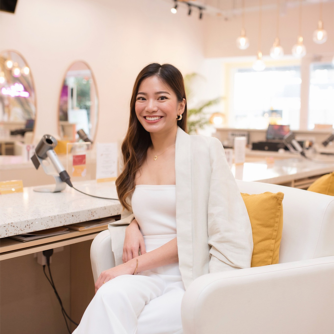 CocoDry’s founder on starting a business at 26 and how to get a great blowout at home