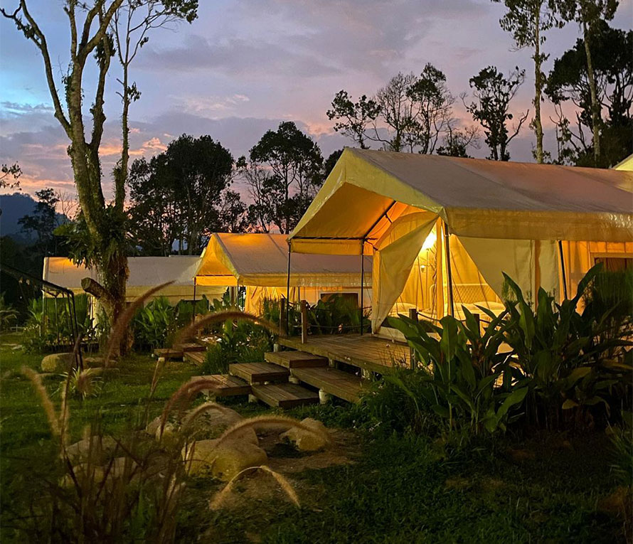 The top glamping spots in Malaysia to visit for your next retreat