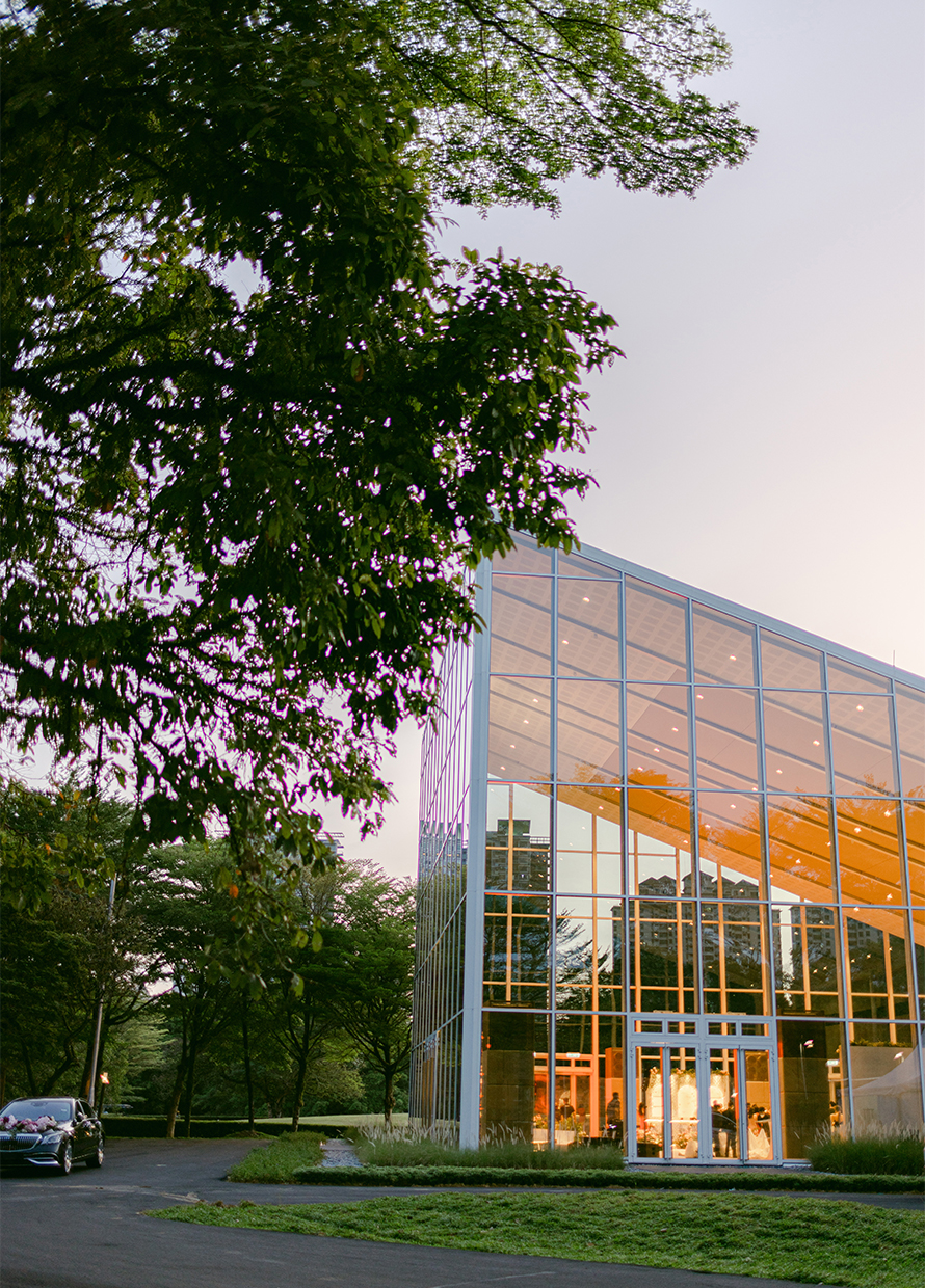 Host your dream celebration at this spectacular new glasshouse