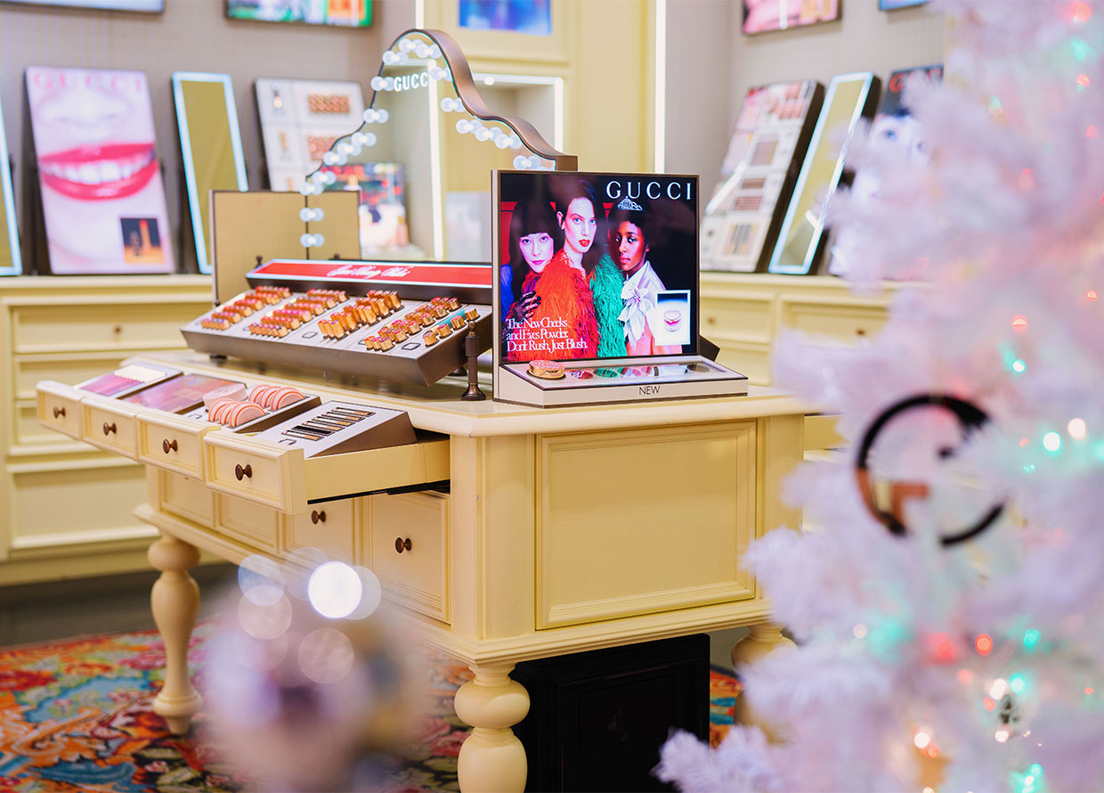 BUROxGucciBeauty: Exploring the festive collection at the Gucci Beauty  store in KLCC