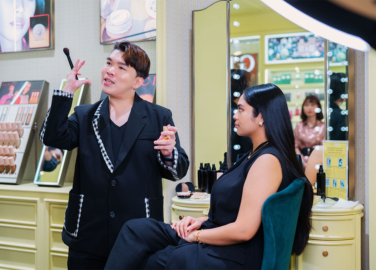 BUROxGucciBeauty: Exploring the festive collection at the Gucci Beauty  store in KLCC