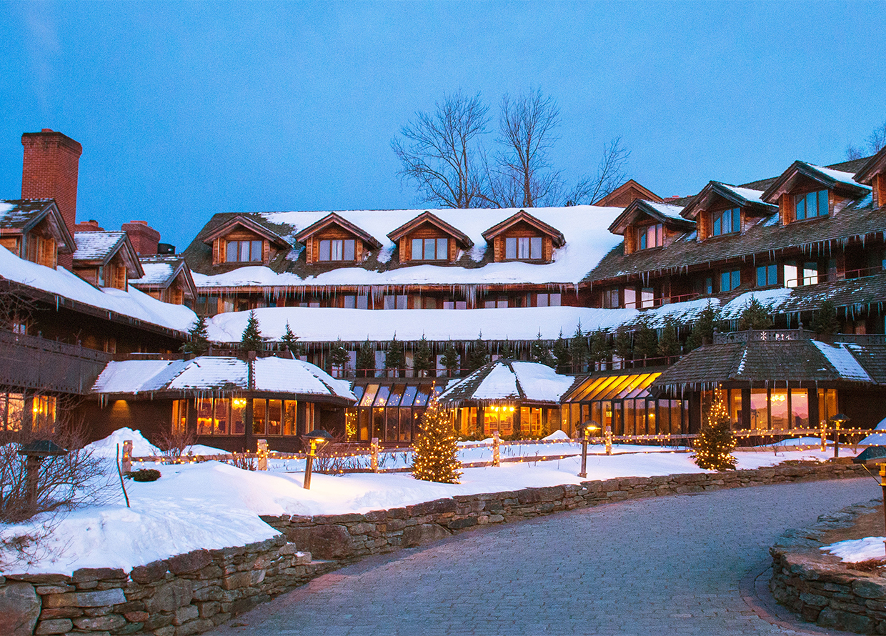 Stay at the beautiful and historic Trapp Family Lodge