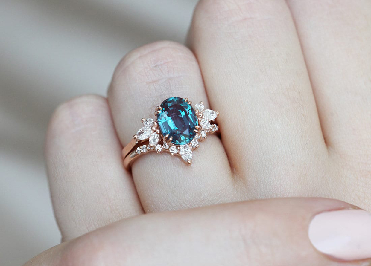 8 Stunning diamond-alternative gems for your engagement ring