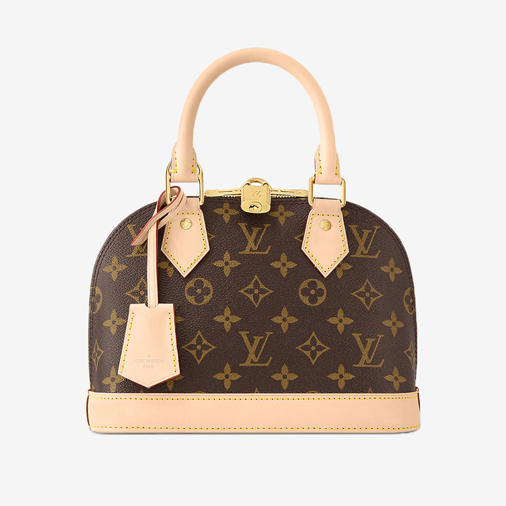 Louis Vuitton, Bags, New Never Used Alma Bb Iconic Monogram Canvas  Signature Golden Padlock Keys