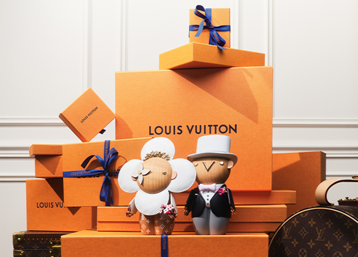 Louis Vuitton Christmas packaging