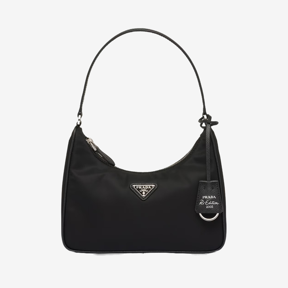 Shop Kendall Jenner Prada Nylon Bag