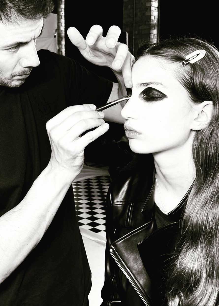 Petr Simon Fridrich from Pat McGrath Labs shares his best makeup tips on and off the runway