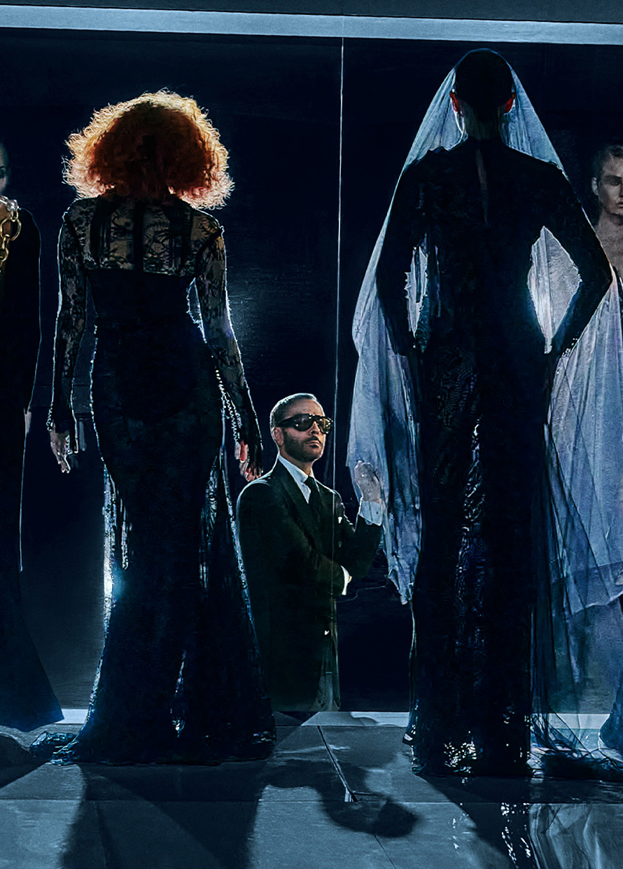 Tom Ford’s final collection is a glamorous trip down memory lane