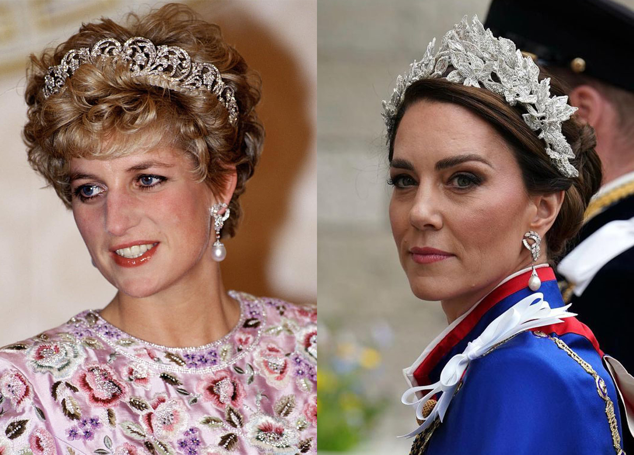 5 Iconic pieces of jewellery Kate Middleton has worn from Princess Diana's  collection