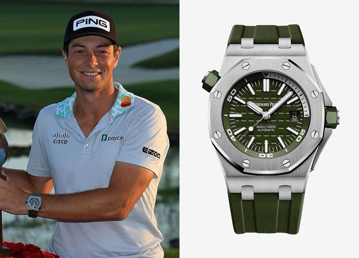 Here are 5 luxury watches worn by elite professional golfers