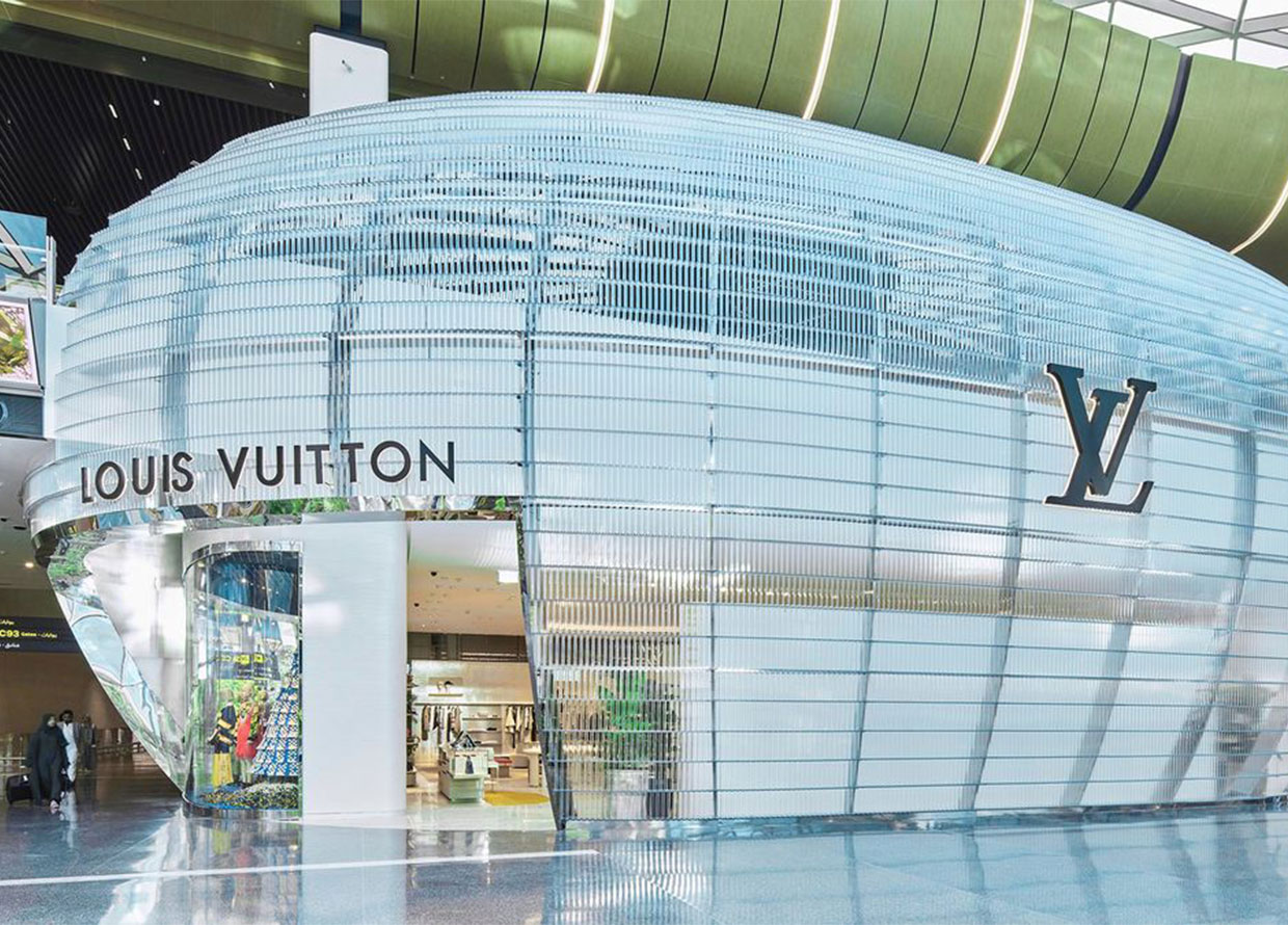 Louis Vuitton opens its first store at Dubai Duty Free in Dubai