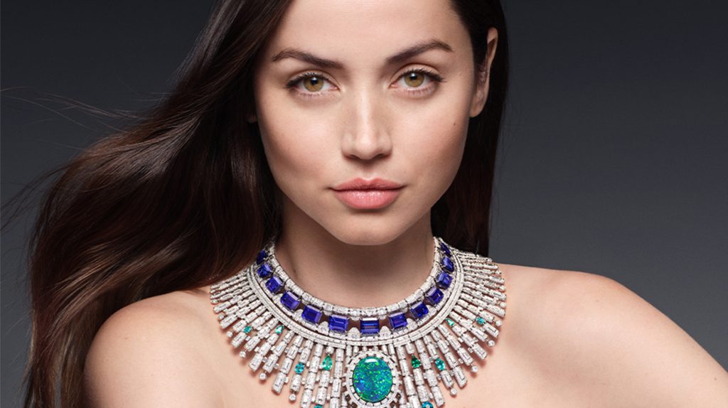 Ana de Armas stars in Louis Vuitton's Deep Time high jewellery