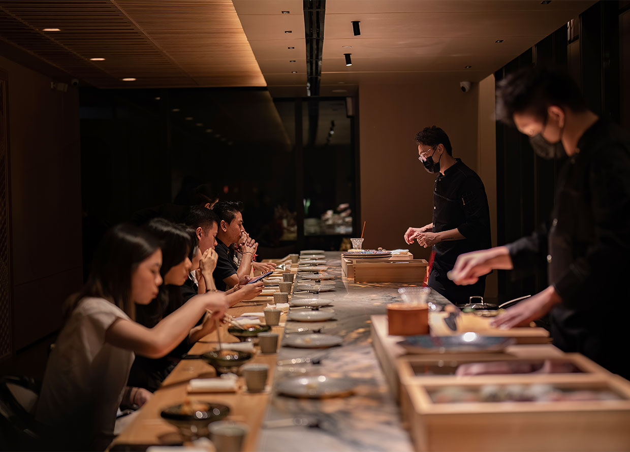 Review: Sky35 KL presents an omakase experience plated on Hermès finery