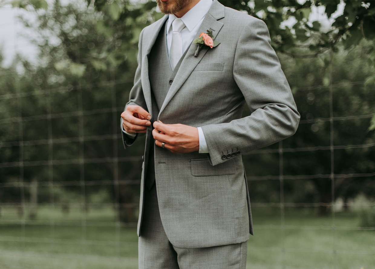 Wedding Suits - Wedding Suits Men Groom Tuxedo 2023 Latest Design Formal 3  Pieces - Aliexpress