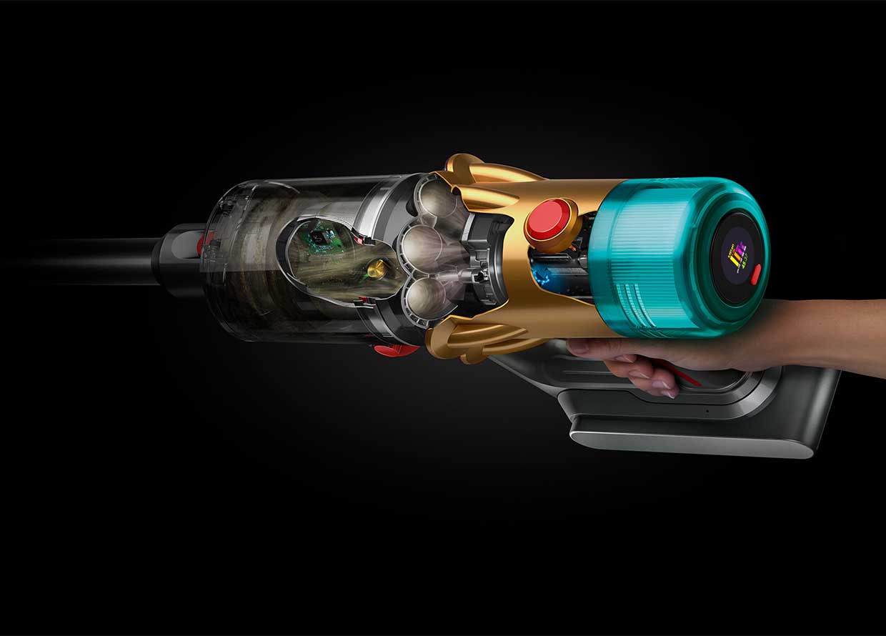 Dyson V12s Detect Slim Submarine™ Complete Gold