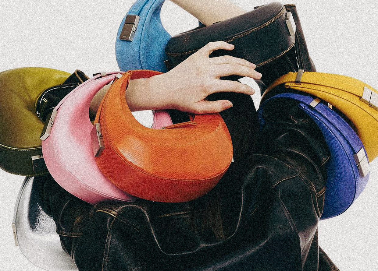 Mono Mirage Crescent Handbag - Maisha Lifestyle – Maisha By Esha
