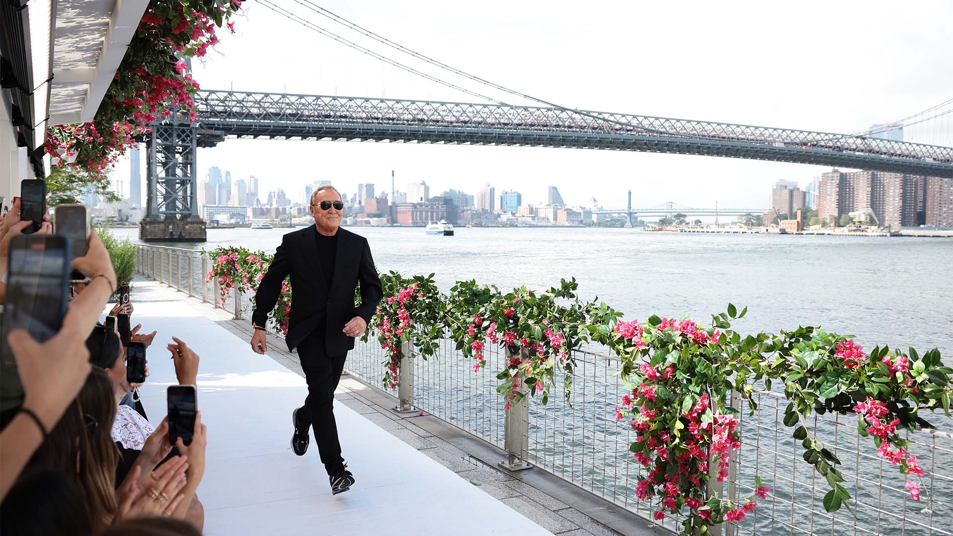 NYFW SS24: Michael Kors takes us on a elegant escape at Domino Park