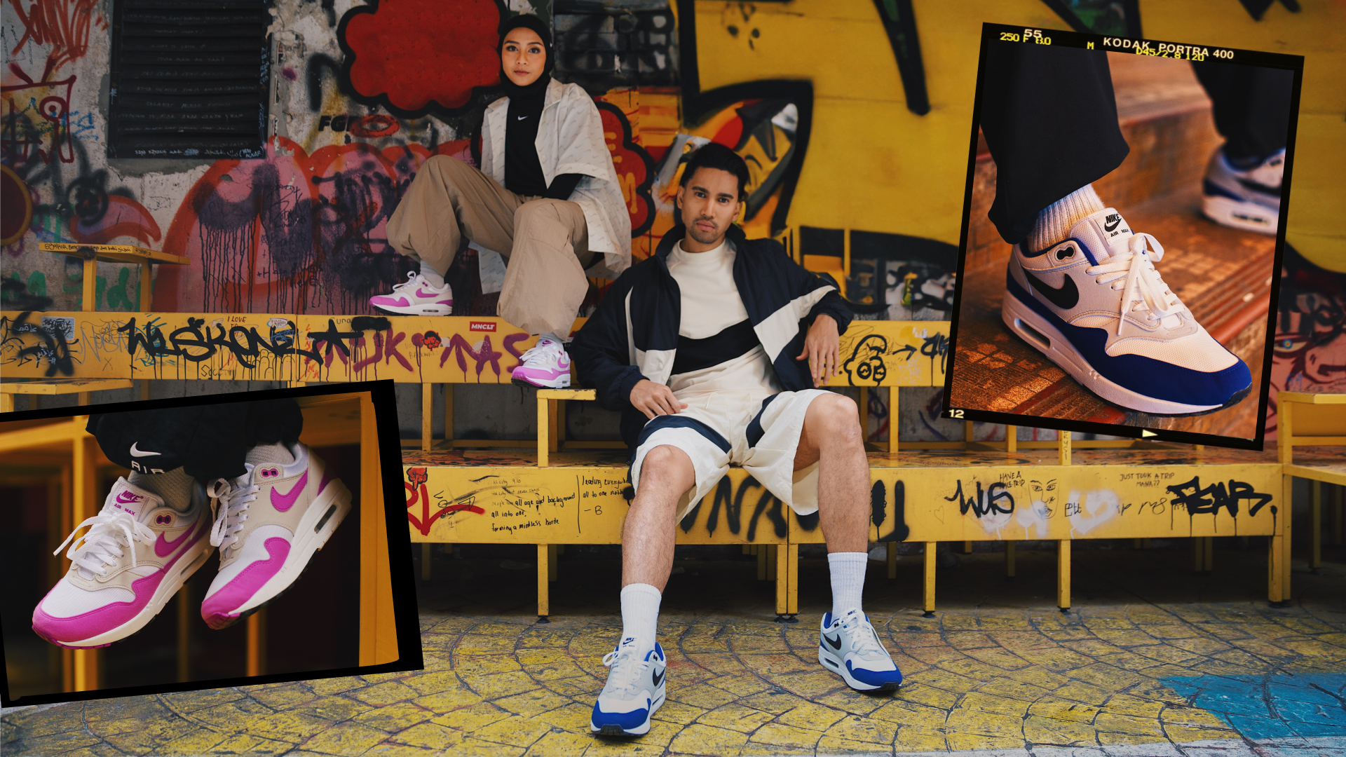 How Idris Khan and Cik Manggis ‘Live to the Max’ with the Nike Air Max 1 ‘87