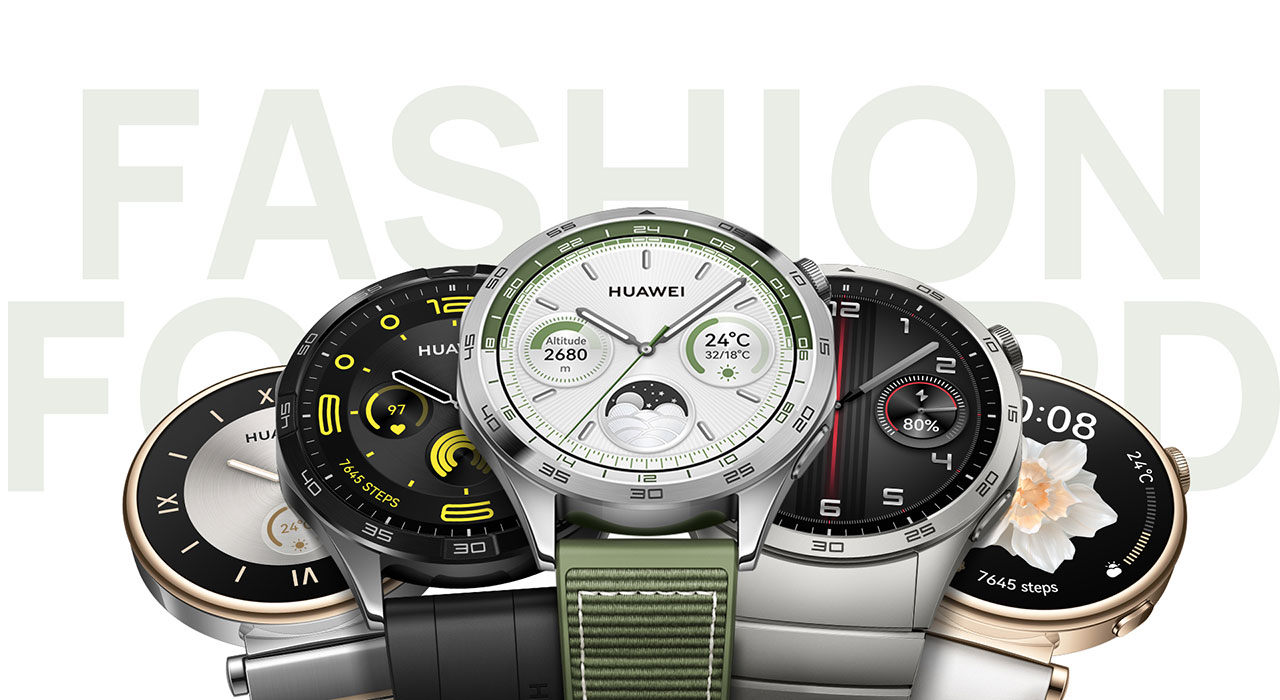 Elevate your style with the fashion-forward HUAWEI WATCH GT4