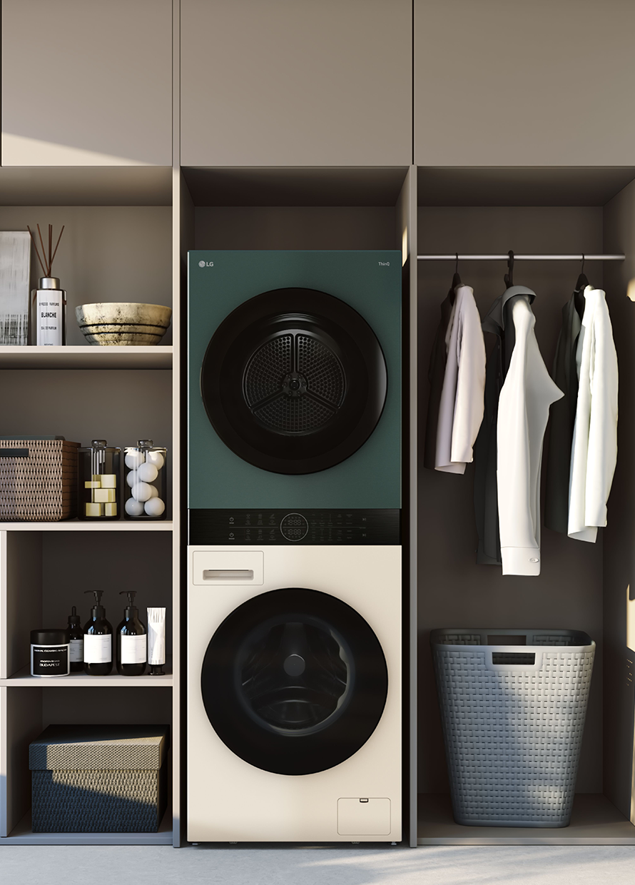 7 Convenient ways the LG Objet WashTower™ makes laundry fun