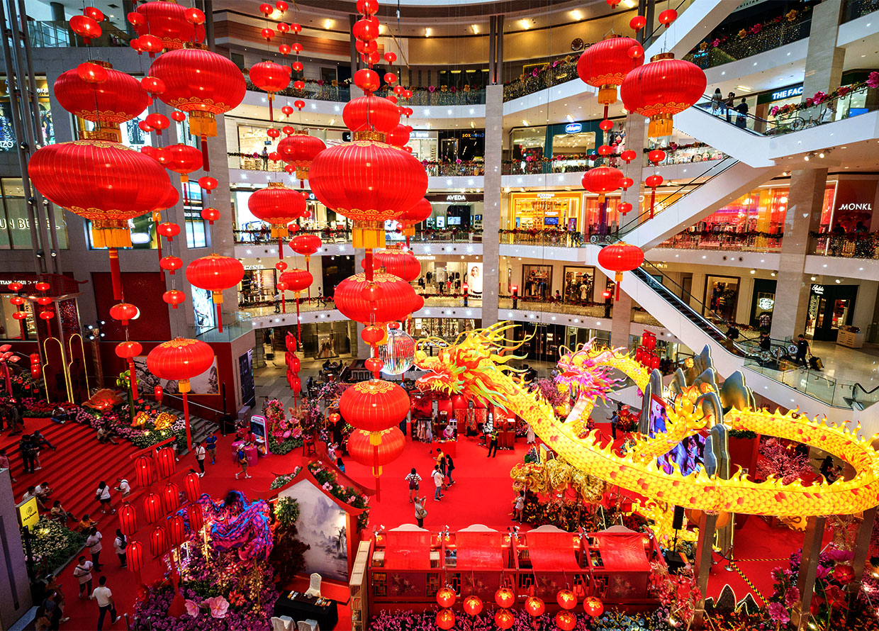 CNY 2024: The most extravagant festive shopping mall decorations around the Klang Valley