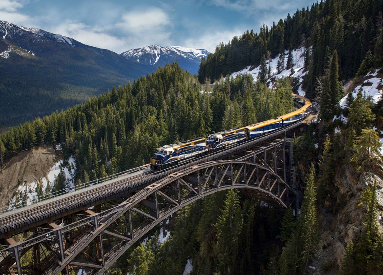 BURO Malaysia most scenic train rides, Rocky Mountaineer