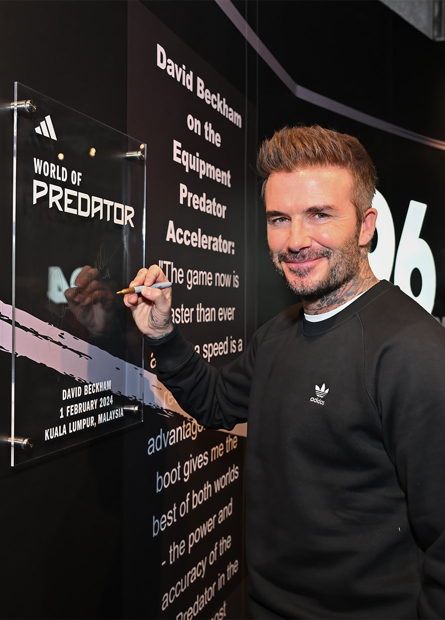 Exclusive: 10 Minutes with David Beckham at the Adidas World of Predator exhibition