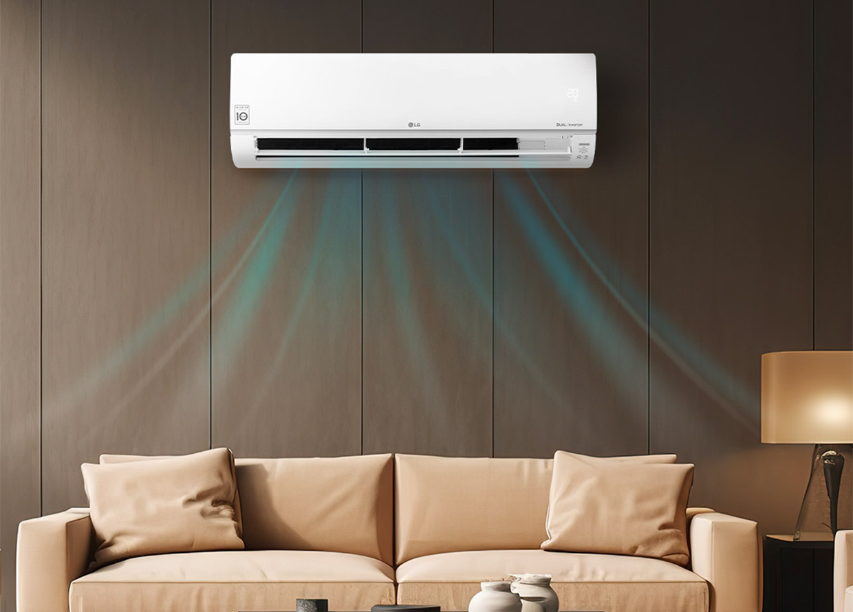 Enjoy cooler and cleaner air with LG Dual Inverter Premium Air Conditioners