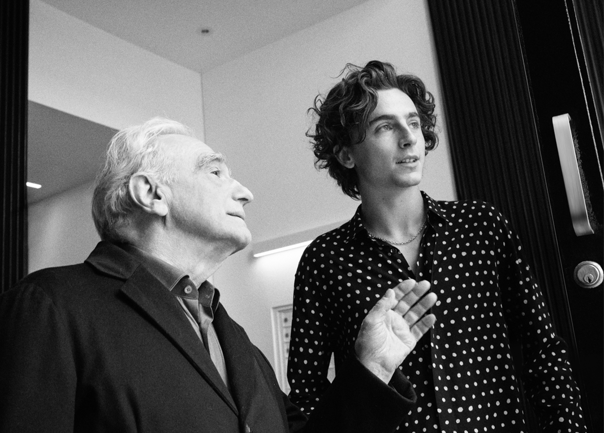 Inside Timothée Chalamet’s new Bleu de Chanel campaign directed by Martin Scorsese