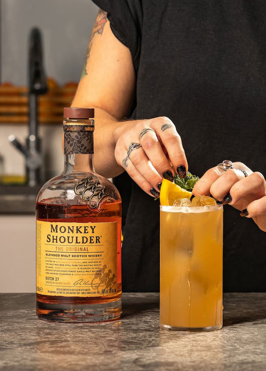 5 Signature Monkey Shoulder cocktail recipes for your at-home happy hours