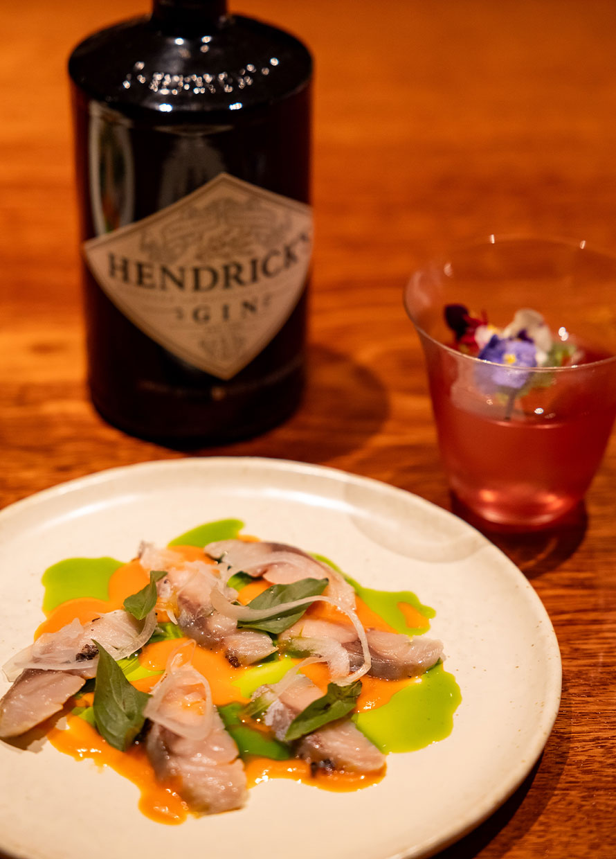 How to pair Hendrick’s Gin with food, according to Chef YC of Terra Dining