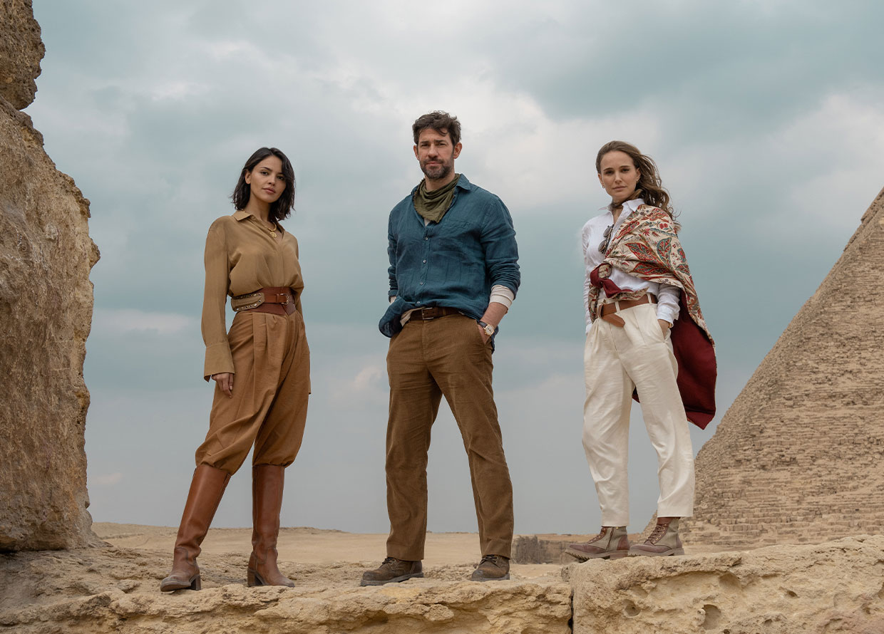 John Krasinski and Natalie Portman on Diving Headfirst Into the ‘Fountain of Youth’