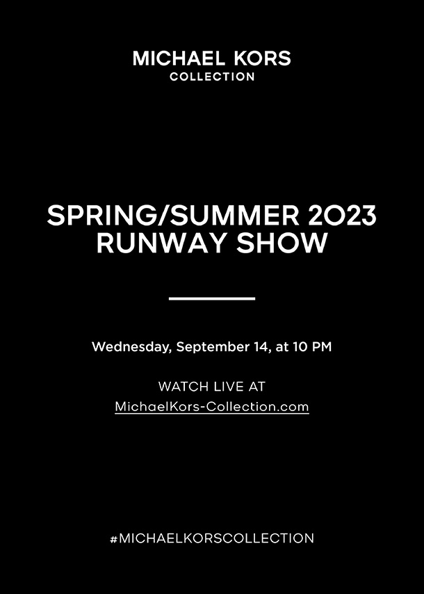 Livestream: Michael Kors Collection Spring 2023