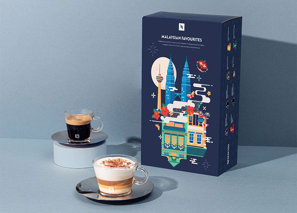 Create hot and cold coffee recipes with the new Nespresso Atelier