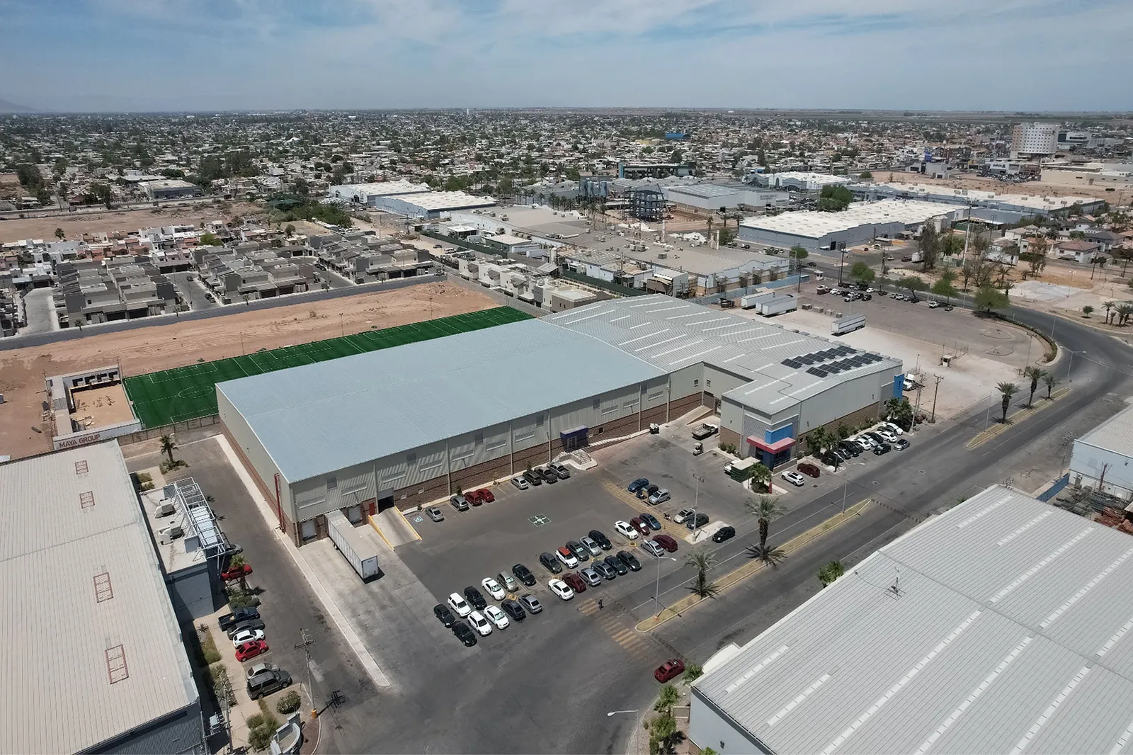 【下加州 · Mexicali】  4,876 m² 甲级工业厂房 (现房出租) - 墨西哥工业厂房 Gongye Space