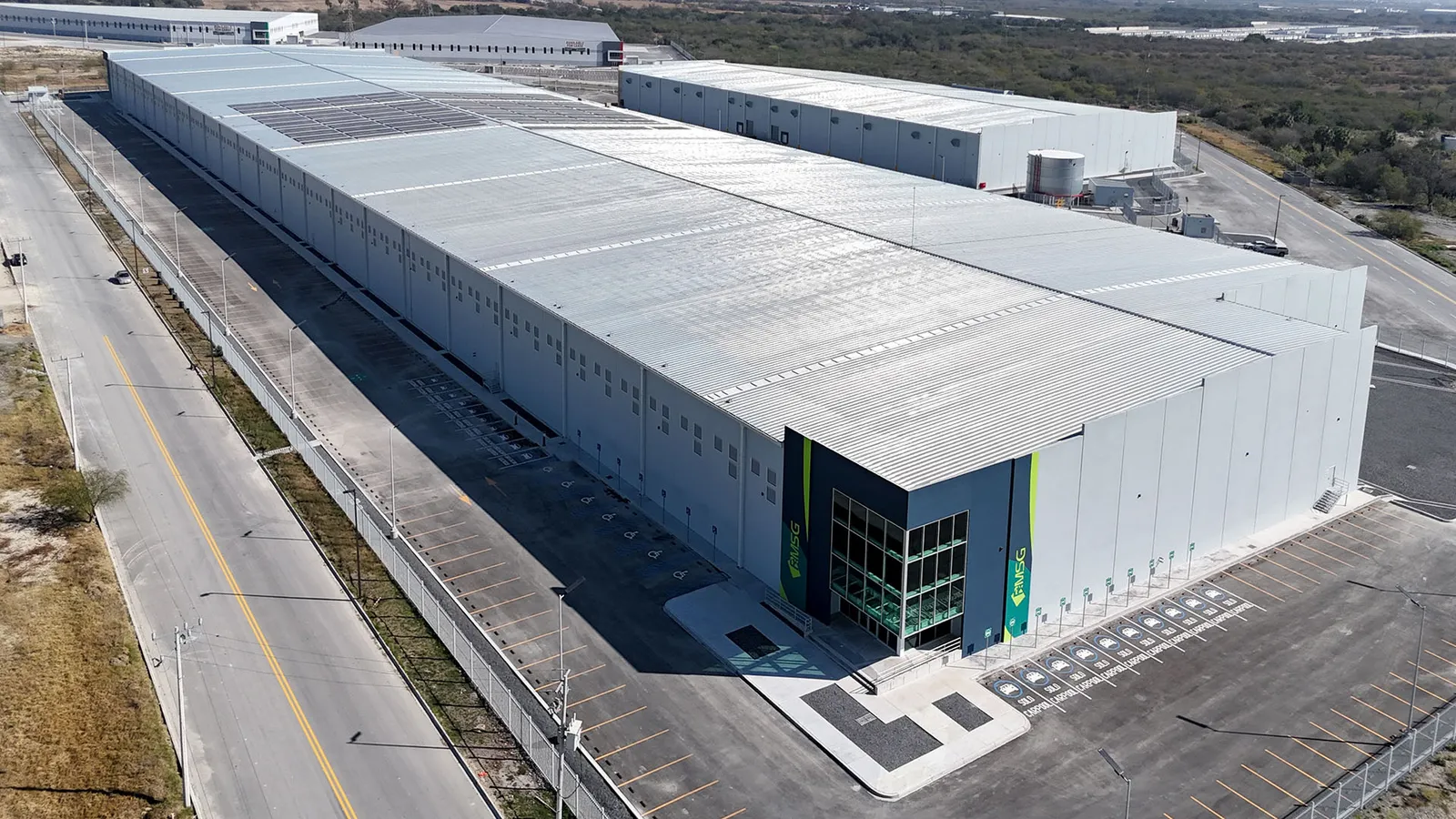 【新莱昂州 · Monterrey】 33,164 m² 甲级工业厂房 (现房出租) - 墨西哥工业厂房 Gongye Space