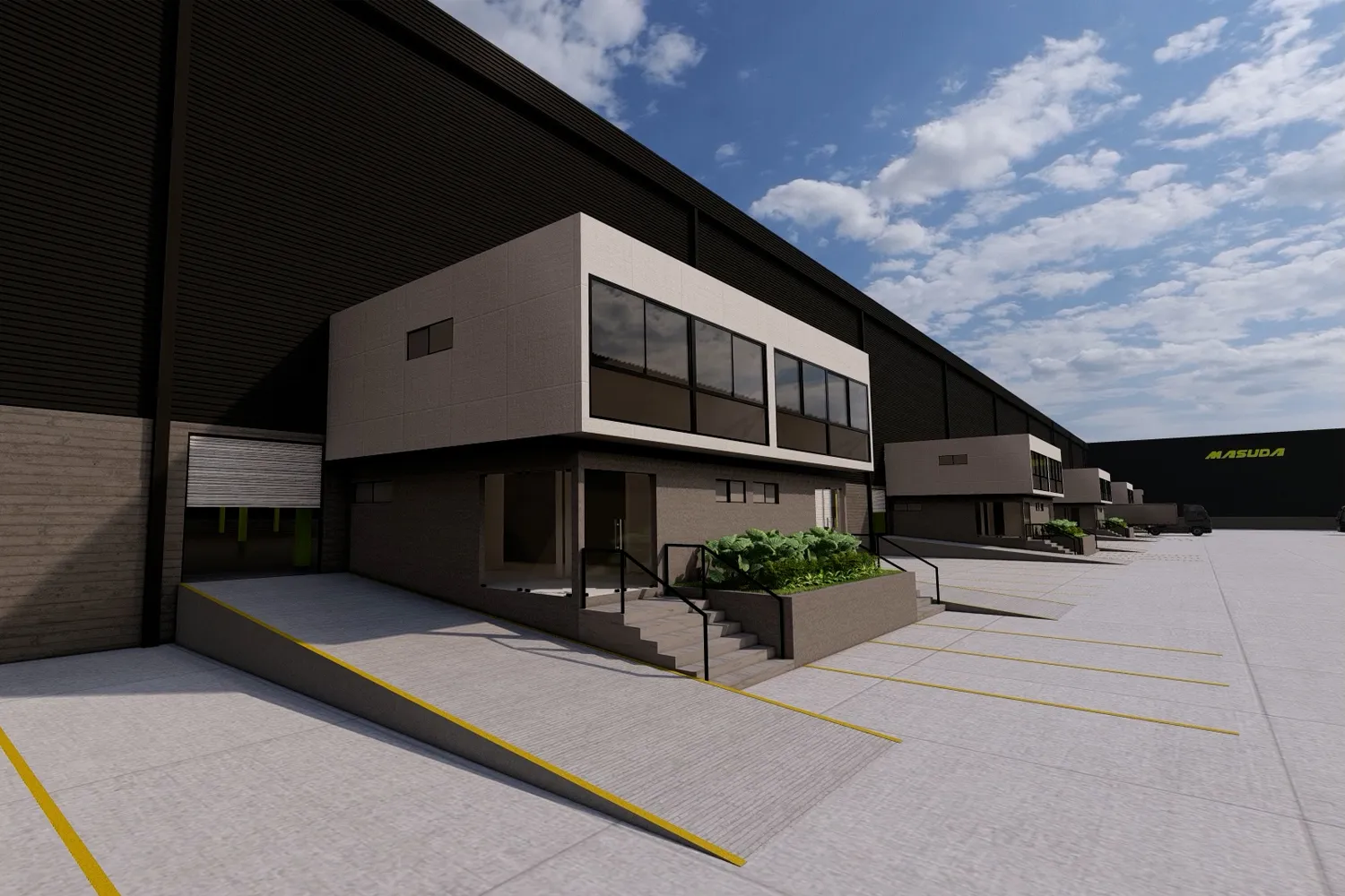 Nave Industrial de 24,743 m² en Renta - Flamingo Industrial Park, Nave 01
