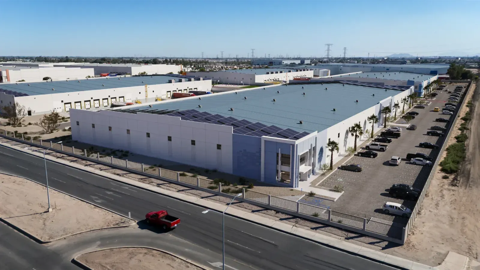 【下加州 · Mexicali】 Vie-Verte Mexicali 园区 11,072 m² 甲级工业厂房 (现房出租) - 墨西哥工业厂房 Gongye Space