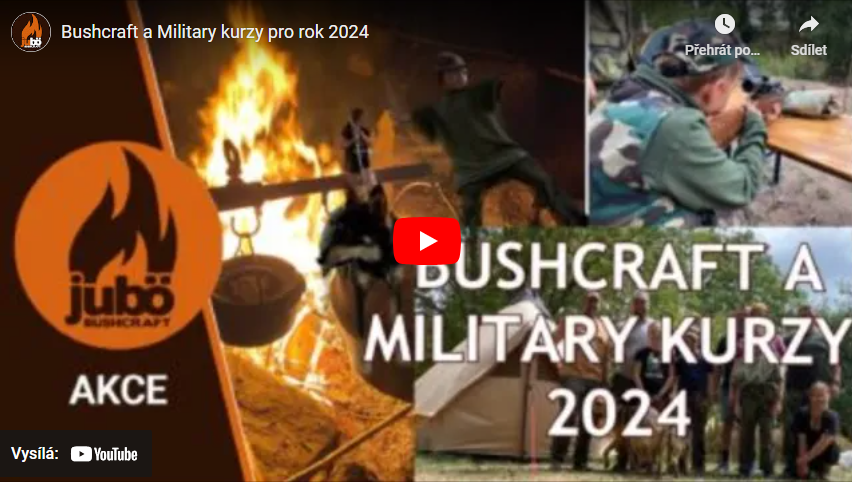 Nové termíny bushcraft kurzů pro rok 2024