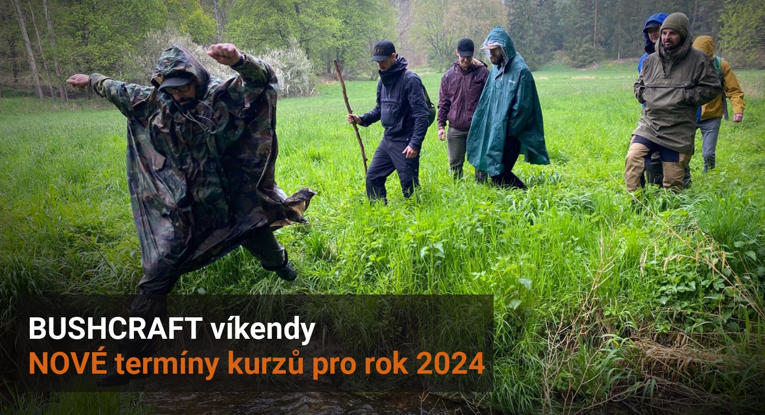 Nové termíny bushcraft kurzů pro rok 2024