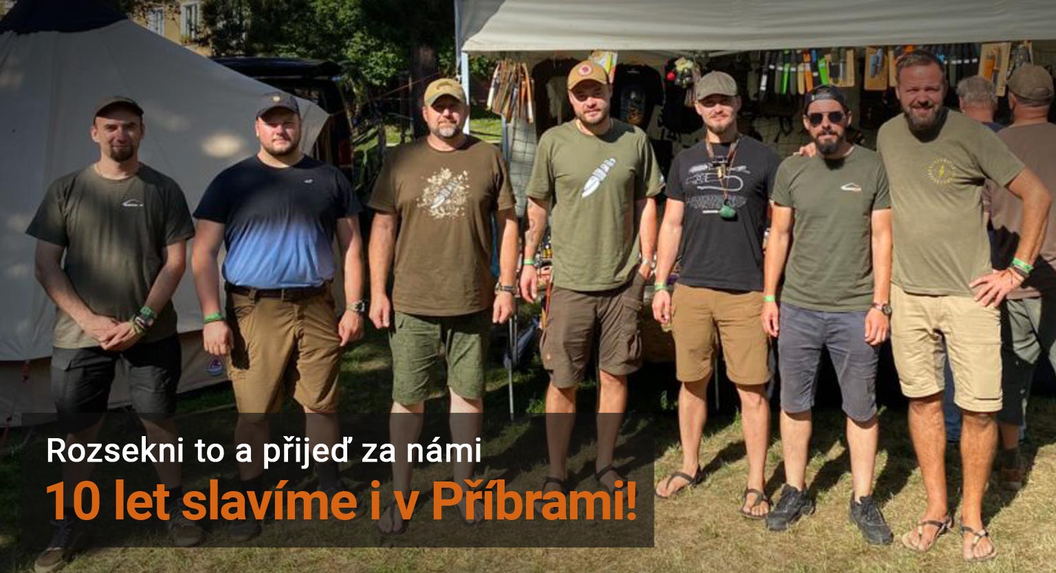 10 let s vámi v přírodě – BUSHCRAFTshop.cz slaví!