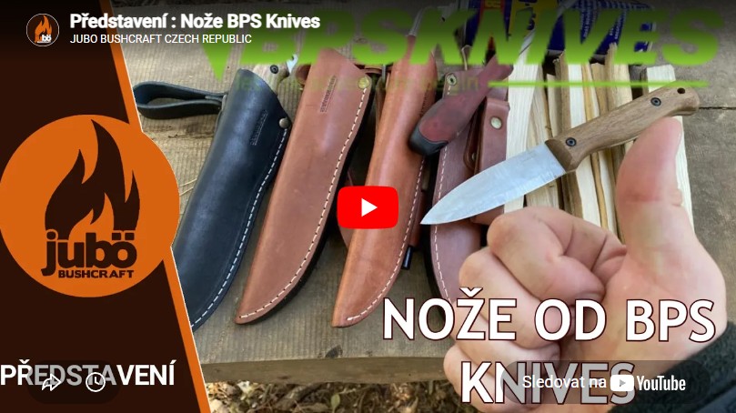 Video Nůž BPS KNIVES Bushmate knife 2.0 + Firesteel CSHF