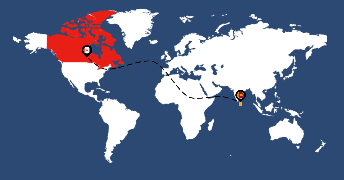 How to migrate to Canada from Sri Lanka 