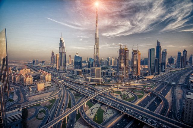 Víceúrovňové křížení silnic v Dubaji, Spojené arabské emiráty