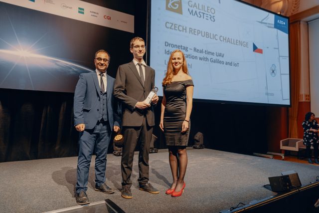 Lukáš Brchl a jeho tým získali se startupem Dronetag ocenění Galileo Masters 