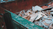 Kontejner se stavebním odpadem, Ilustrační fotografie
