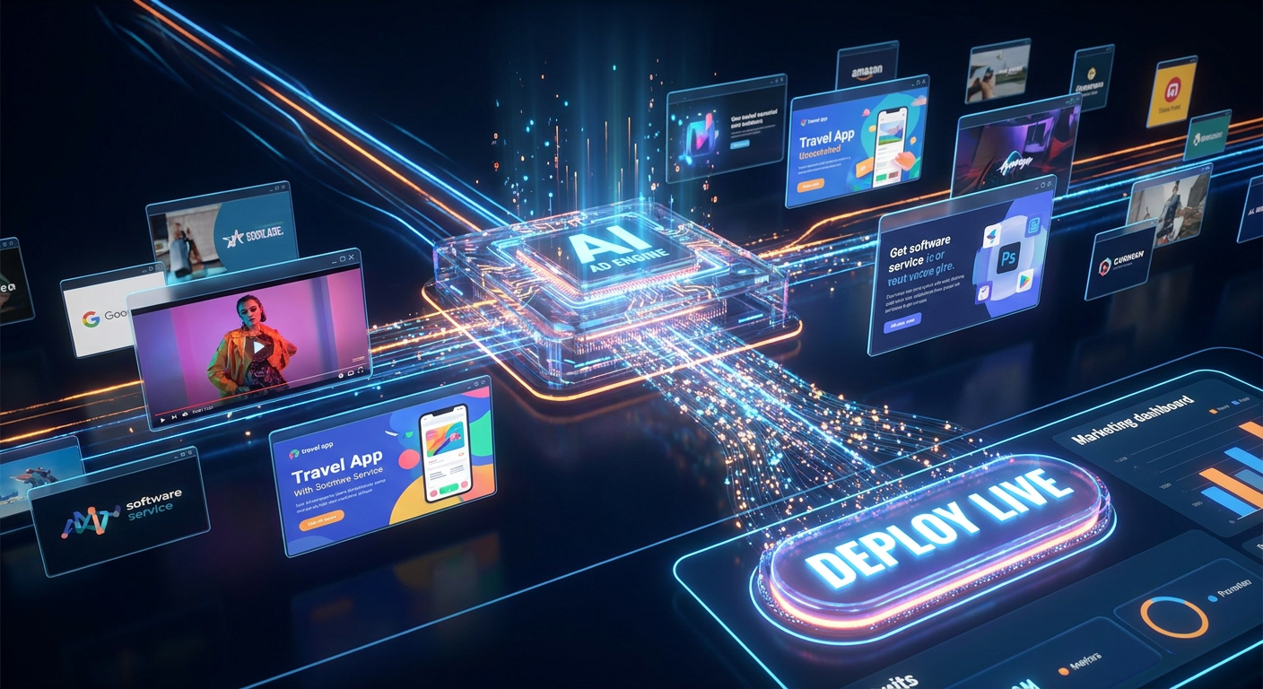 Endless ad variation and automation concept