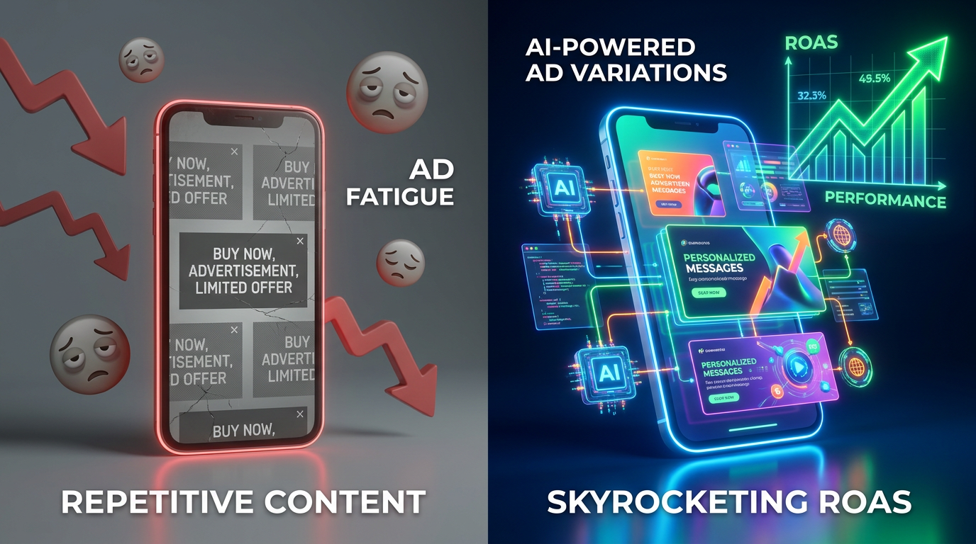 How an AI Ad Creatives Generator Can Cure Ad Fatigue and Skyrocket Your ROAS