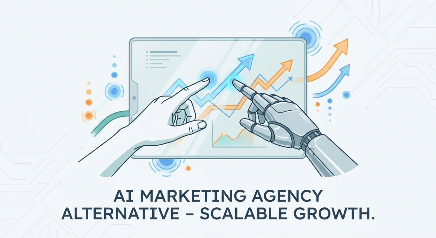 Human Strategy Meets AI Execution in an AI Marketing Agency Alternative